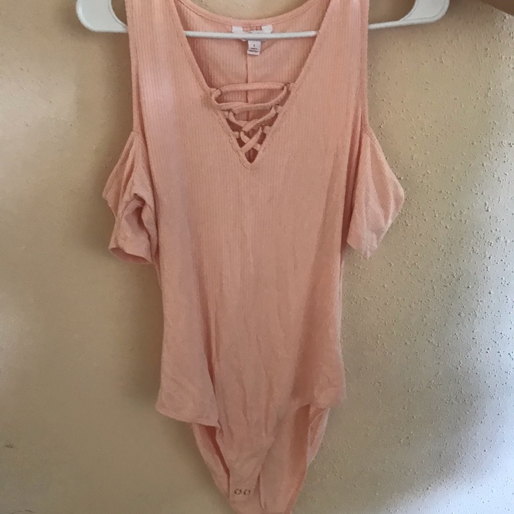 Off the shoulder , onesie